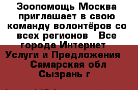 Зоопомощь.Москва приглашает в свою команду волонтёров со всех регионов - Все города Интернет » Услуги и Предложения   . Самарская обл.,Сызрань г.